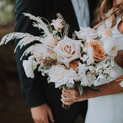 Sweet Woodruff featured in Cydney and Jay’s Sweet Summer Cottage Wedding