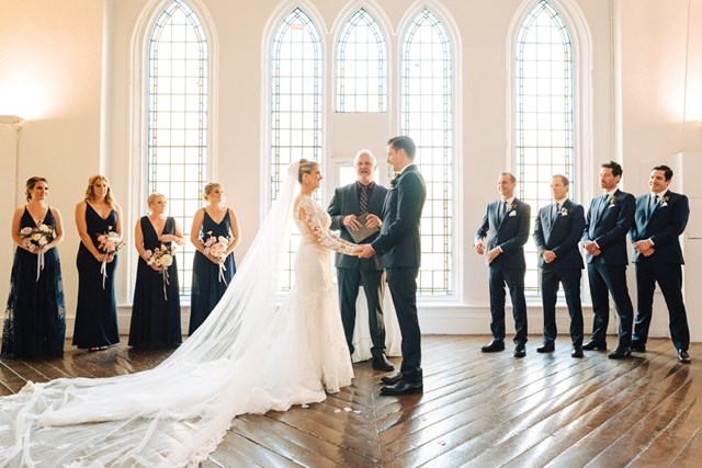 Julie and Ben's Romantic Nuptials at the Berkeley Church