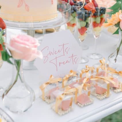 Succulent Chocolates featured in A Summery Chic-Inspired Styled Birthday Shoot