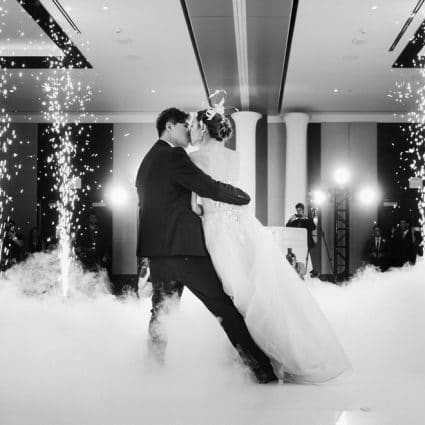 Digital X Entertainment featured in Virginia and Robert’s Elegant Wedding at Hotel X