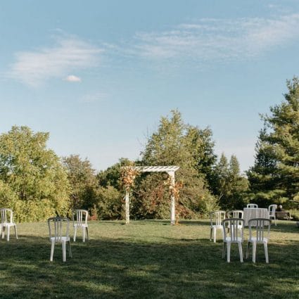 The McMichael Canadian Art Collection featured in Nicky and Ben’s Sweet Intimate Micro-Wedding at McMichael Can…