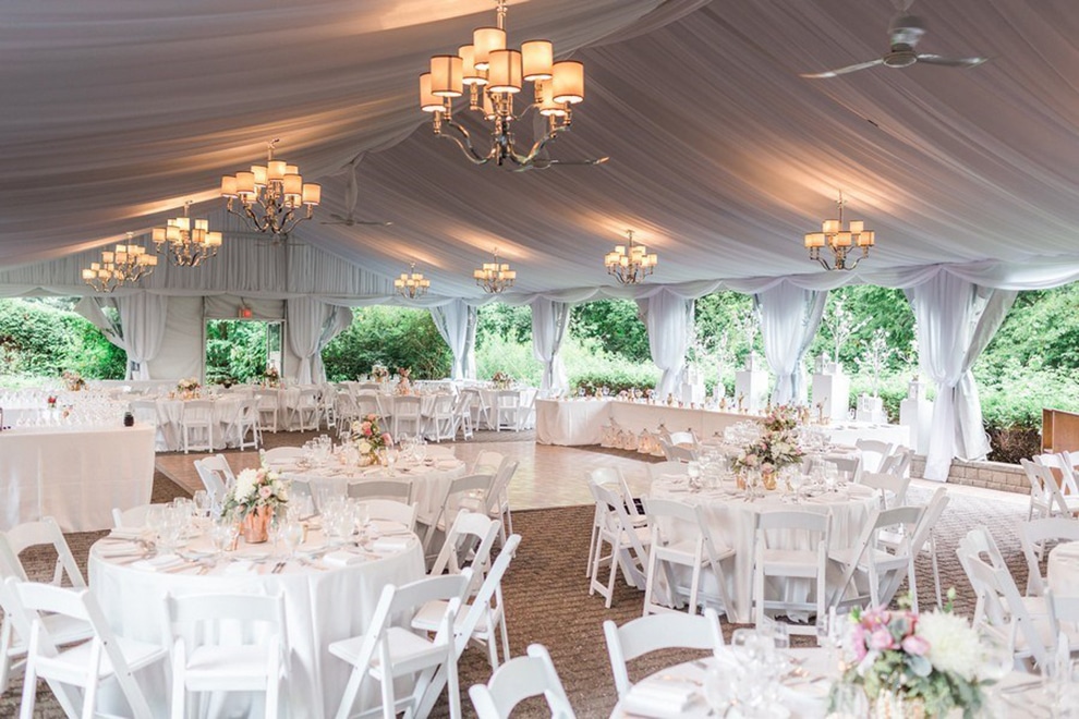 Miller Lash House - outdoor tent venues for weddings