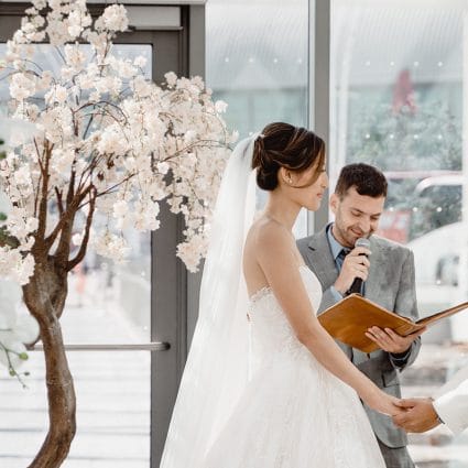 Thumbnail for Virginia and Robert’s Elegant Wedding at Hotel X