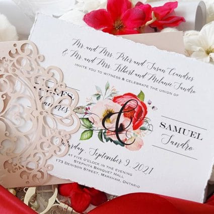 Stephita Invitations featured in Stationery Designer Favourite Wedding Invitation Designs