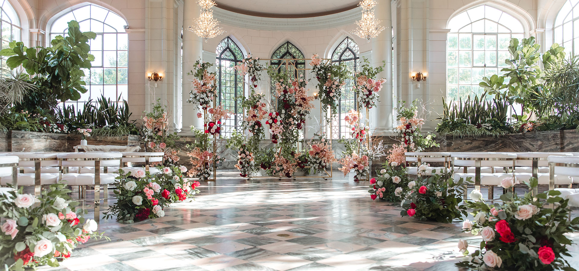 Hero image for Melody and Tony’s Captivating Wedding at Casa Loma