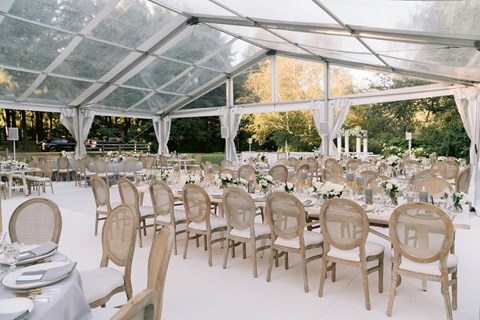Sierra and Cory's Luxurious Tented Affair