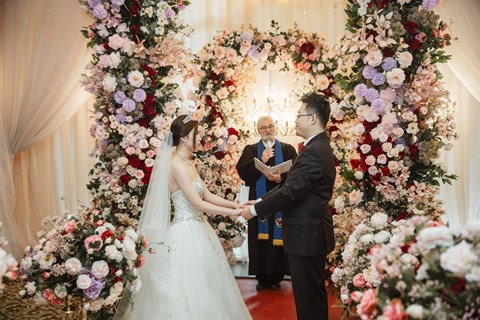 Kefei and Aiqi's fairy-tale wedding at the Fairmont Royal York