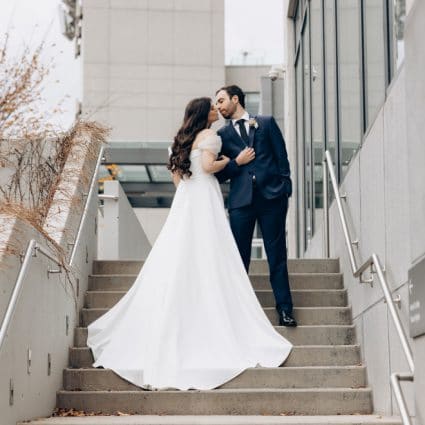 Hotel X Toronto featured in Lisa and Steven’s Romantic Wedding at Hotel X Toronto