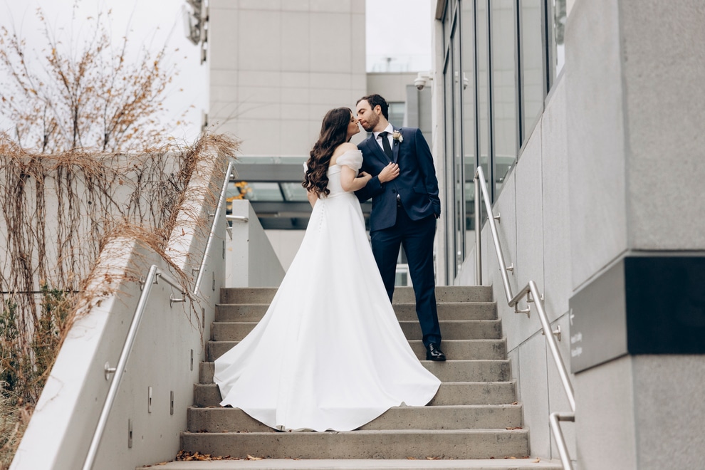 Thumbnail for Lisa and Steven’s Romantic Wedding at Hotel X Toronto