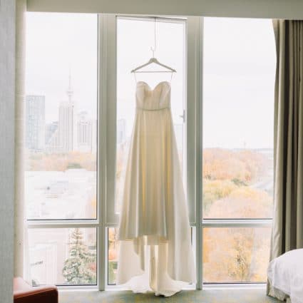 Essense of Australia featured in Lisa and Steven’s Romantic Wedding at Hotel X Toronto