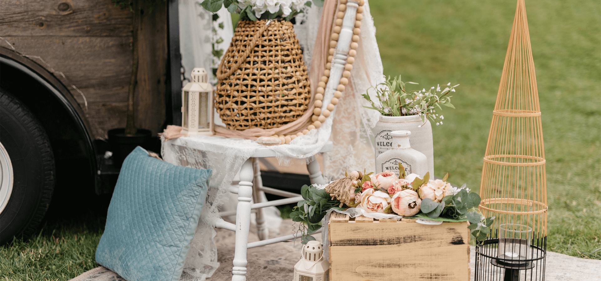 Hero image for Inna and Alex’s Rustic Chic Wedding at Waterstone Estate & Farms