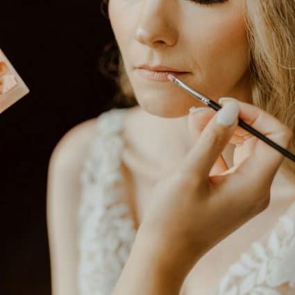 Lily Ho Beauty featured in Jimmy and Cara’s City Chic Wedding at Malaparte