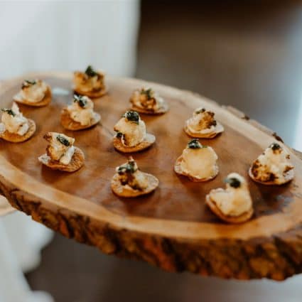 The Edible Story featured in Andrea and Henry’s Classic Wedding at R Garden Boutique