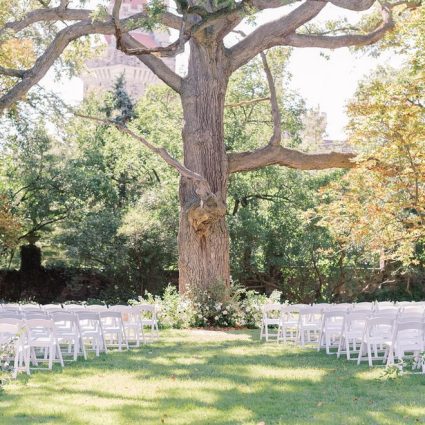 Rainbow Chan Weddings and Events featured in Natalie and Richard’s Charming Rustic Wedding at Steam Whistl…