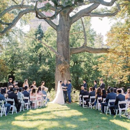 Quest Audio Visual featured in Natalie and Richard’s Charming Rustic Wedding at Steam Whistl…