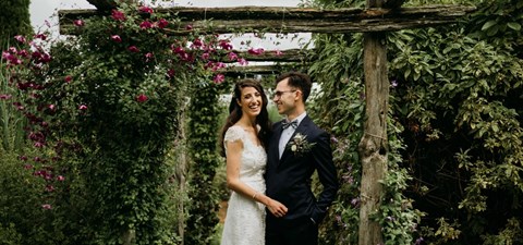 Abigail and Nigel's Elegant Tented Wedding at Meadow View Gardens