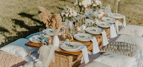 Tina and Will's Intimate Rustic Outdoor Wedding at Willow Springs Winery