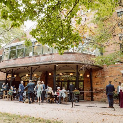 La Maquette Restaurant featured in Donna and Mark’s Jovial Wedding at La Maquette