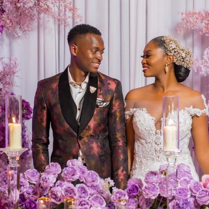 F10 Studio featured in Farida and Folarin’s Luxurious 2 Day Wedding Celebration at L…