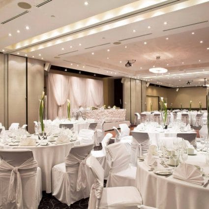 Pantages Hotel Toronto Centre featured in Toronto’s Top Boutique Hotel Wedding Venues