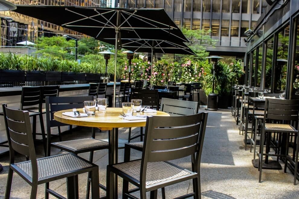 top patios for private and corporate events, 50