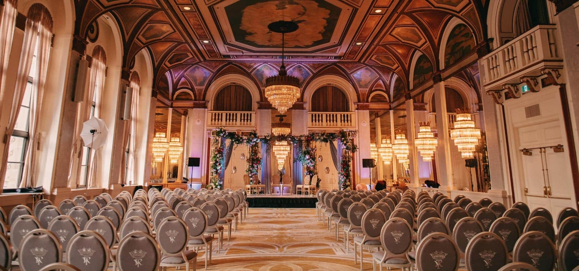 Hero image for Mital and Mithun’s Lush Indian Wedding at Fairmont Royal York