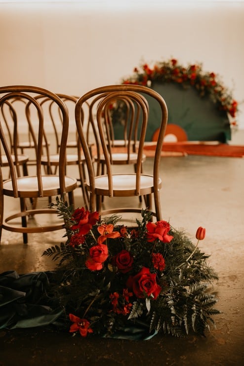 a pop up chapel co styled shoot at the new parkdale hall, 6
