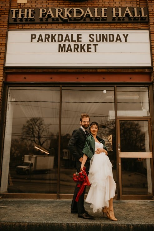 a pop up chapel co styled shoot at the new parkdale hall, 20