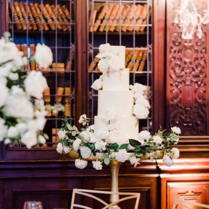 The Dessert Room featured in Cassandra and Peter’s Timeless Affair at Casa Loma