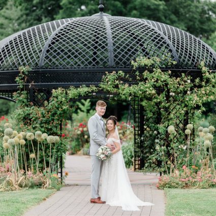 Royal Botanical Gardens featured in Lily and Trevor’s Sweet Wedding at the Royal Botanical Gardens