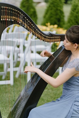 Carousel images of Harpist Gracelyn