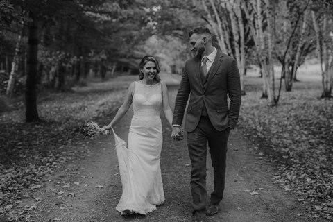 Danielle and Keith's Sweet Rustic Wedding At The Bradford Barn