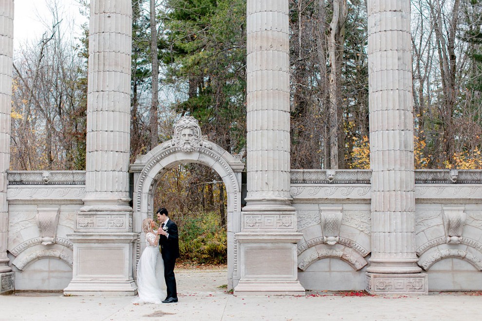 Thumbnail for Ashley and Matthew’s Luxurious Romantic Wedding at The Guild …