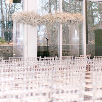 Sarah Melissa Designs featured in Ashley and Matthew’s Luxurious Romantic Wedding at The Guild …