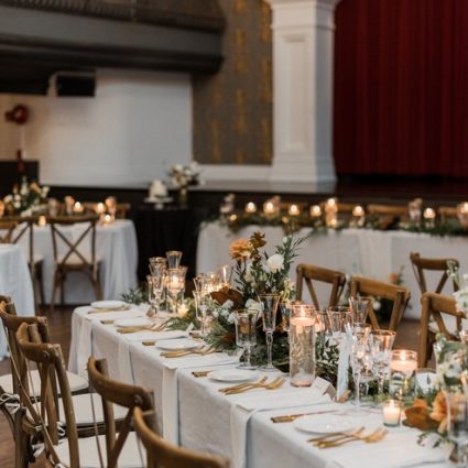 Stôk Floral & Design Inc. featured in Jessica and Michael’s Enchanting Wedding at The Great Hall