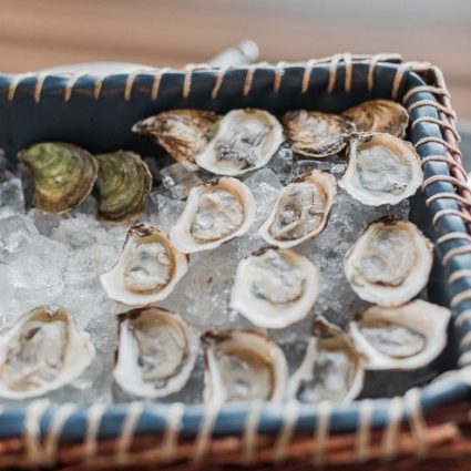 Oyster Boy featured in Jessica and Michael’s Enchanting Wedding at The Great Hall