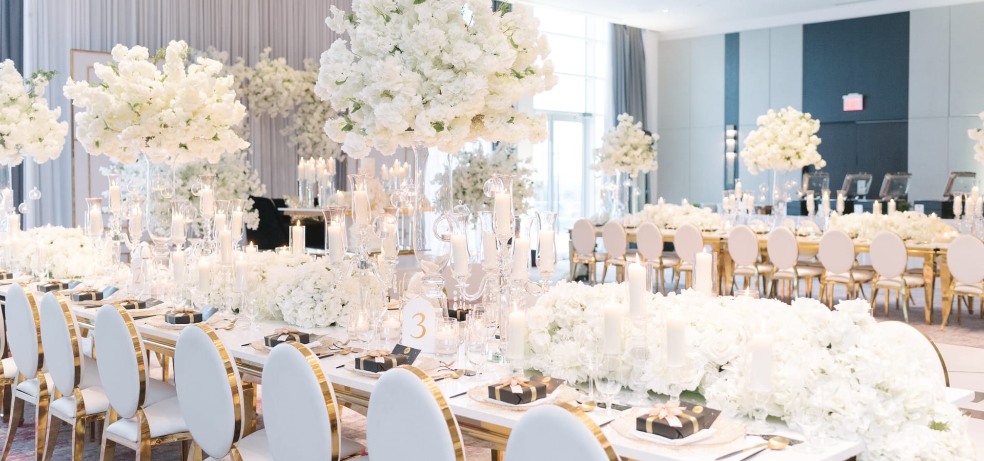 Hero image for Lucy and Ekeng’s Magnificently Luxe Wedding at Hotel X Toronto