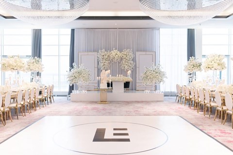 Lucy and Ekeng's Magnificently Luxe Wedding at Hotel X Toronto