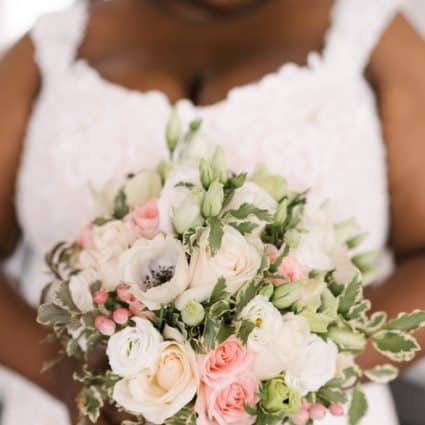 Sheer Elegance Weddings & Events Designs featured in Lucy and Ekeng’s Magnificently Luxe Wedding at Hotel X Toronto