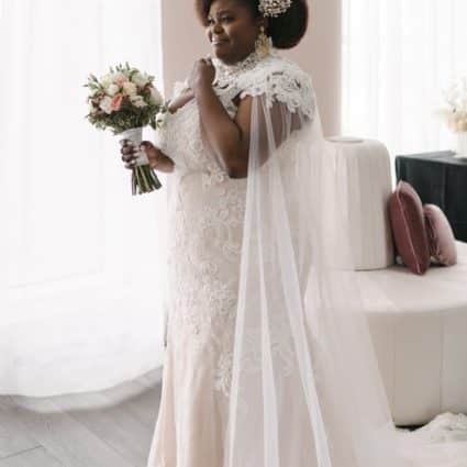 Tianah Beaute featured in Lucy and Ekeng’s Magnificently Luxe Wedding at Hotel X Toronto