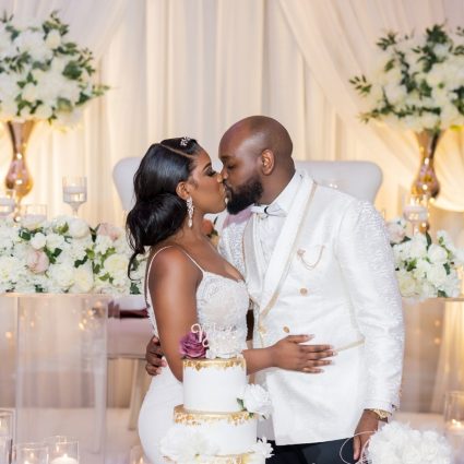 Brassaii featured in Crystal and Arsene’s Beautiful Grand Wedding at Woodbine Banq…