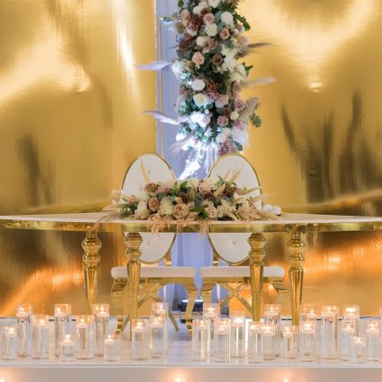 MMM Decors featured in Adebola and Toyibat’s Majestic Wedding at The Grand Olympia