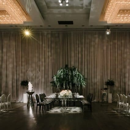 Luxe Rentals featured in Stephanie and Danny’s Dreamy Wedding at Chateau Le Parc