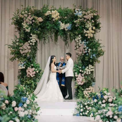 Your Love for a Lifetime featured in Trang and Steven’s Elegant Cinderella inspired Wedding at Cha…