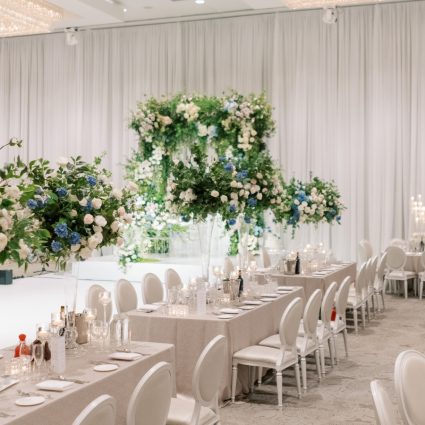 Arcadian Event Venues featured in Trang and Steven’s Elegant Cinderella inspired Wedding at Cha…