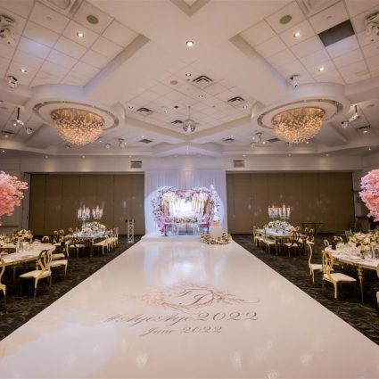 Celebration Events featured in Franca and Joseph’s Magical Fairytale Wedding at La Primavera…