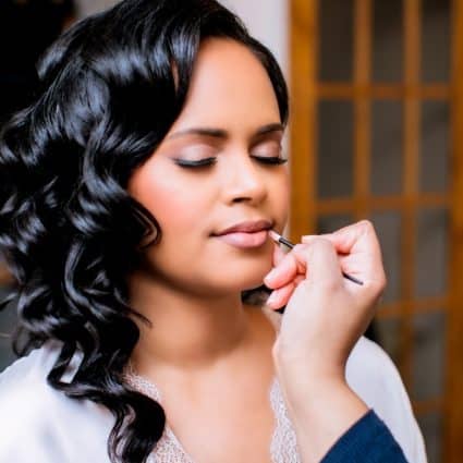Hair by Hanani featured in Michael and Hiwot’s Timeless Heritage Wedding at Paramount Ev…
