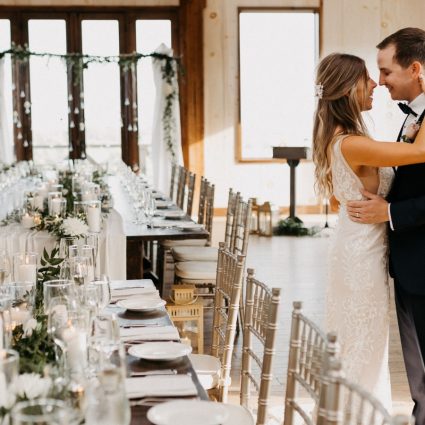 The Carlu featured in Jamie and Clark’s Romantically Rustic Wedding at Earth to Tab…