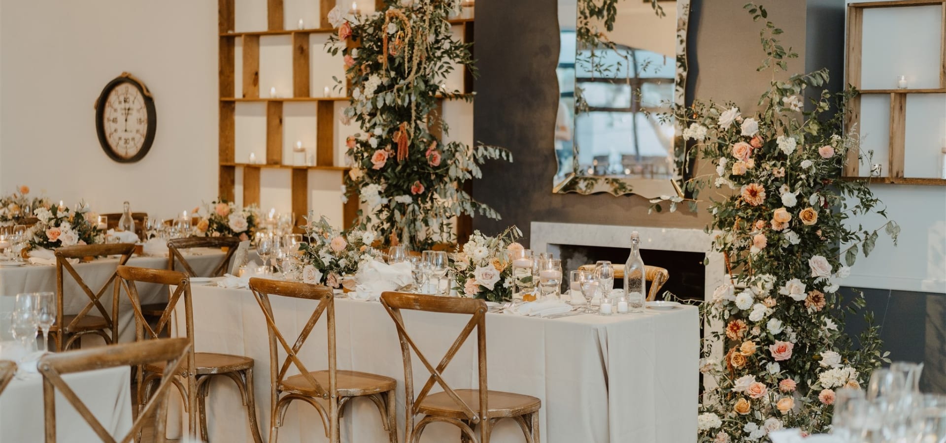 Hero image for Maria and Kat’s Rustic Chic Wedding at La Maquette Restaurant