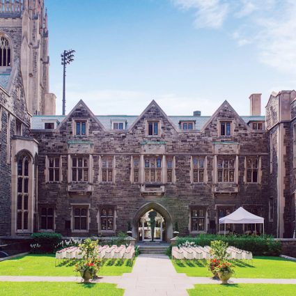 Hart House featured in Toronto & GTA Patio Wedding Venues